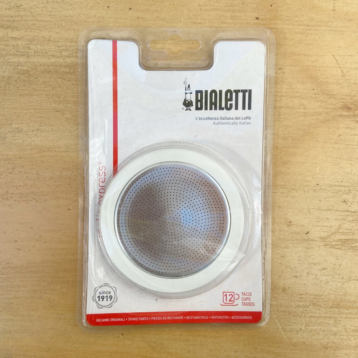 Bialetti Moka Express – 6 Cup Replacement Gasket/Filter